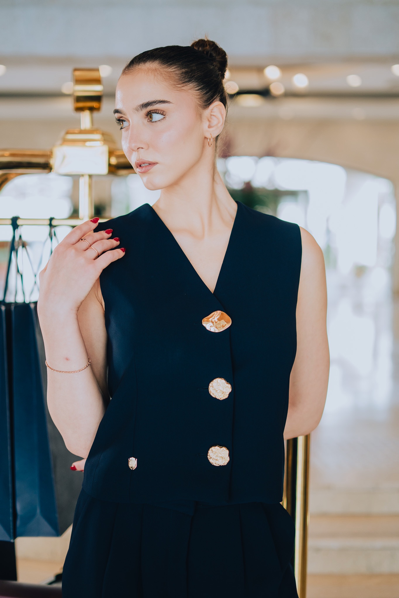 Navy Vest